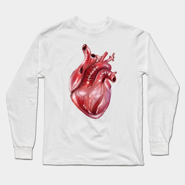 Corazon Long Sleeve T-Shirt by andreart99